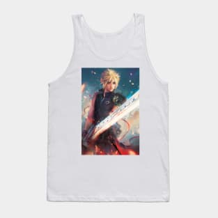 Impressive Fantasy Soldier Tank Top